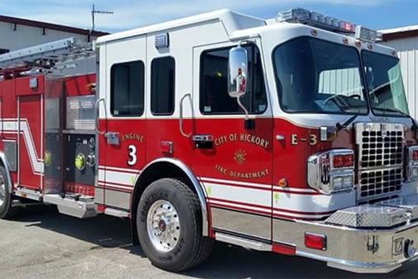 Hickory Fire Dept. Pumper