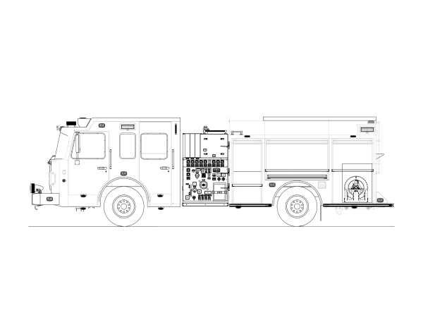 S-180 Pumper Drawing